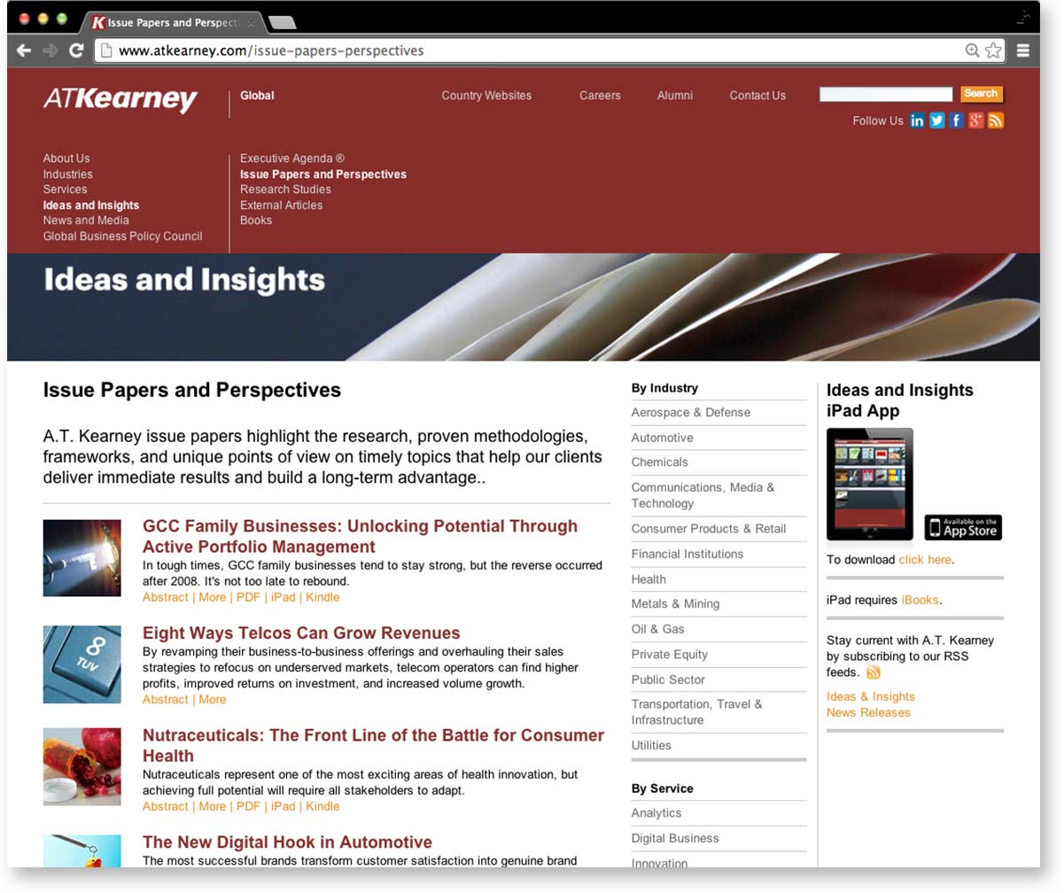 kearney_web-ideas-insights.jpg Art Direction by: Bart Crosby, Crosby Associates